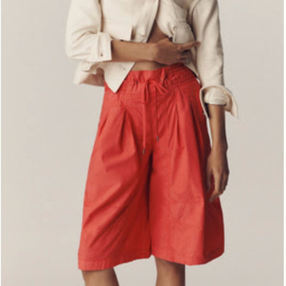 Brand New Anthropologie Poplin Gaucho Pants